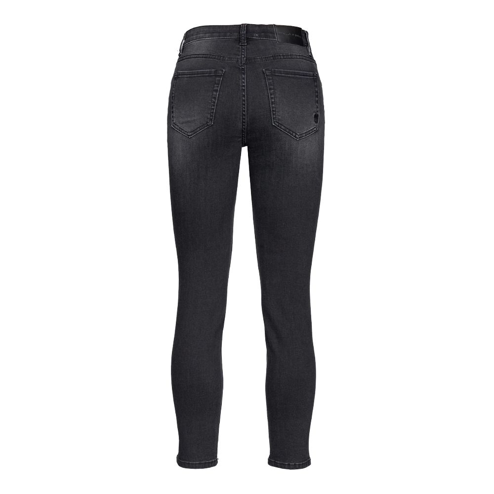 PINKO Black Cotton Jeans & Pant